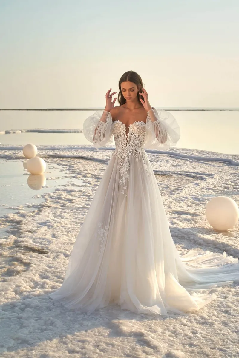 Glory by Lee Petra Grebenau, a-line wedding dress