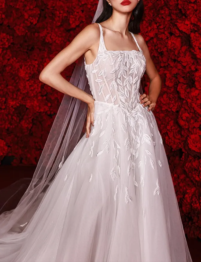 Suri by Dany Tabet, a-line wedding dress