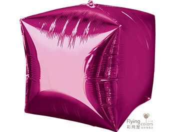 28389-cube-bright-pink素色鋁箔氣球.jpg
