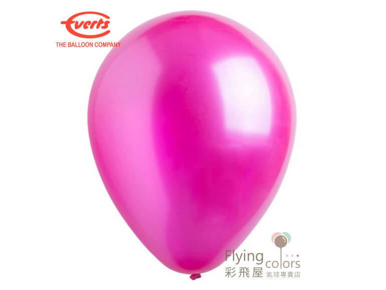 (770)440 桃紅  10吋圓形珍珠面氣球-Everts.jpg