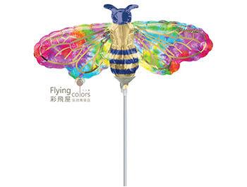 (770)40816 tie dye bee 14吋造型-繽紛 蜜蜂 鋁箔氣球(35_15cm).jpg