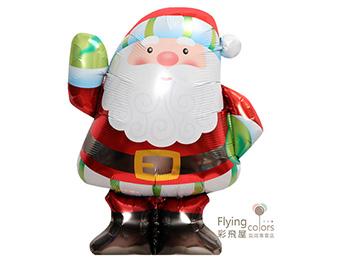 (770)CE18600 揮手大鬍子聖誕老人鋁箔氣球.jpg