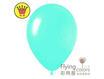 (770)094 HB 皇球 馬卡龍色乳膠氣球 皇冠牌圓形乳膠氣球[馬卡龍綠色].jpg