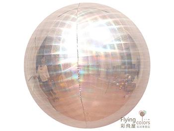 (770)CE21367 20吋4D立體正圓形-鐳射紫格 鋁箔氣球.jpg