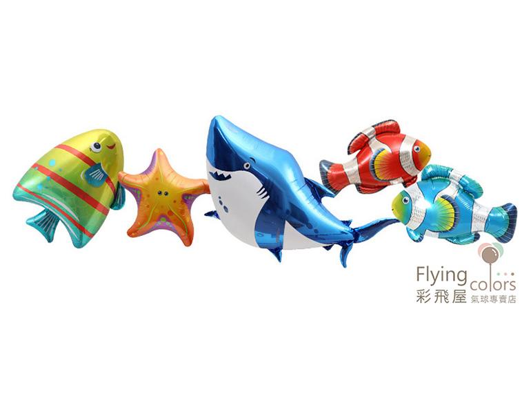 (770)CE25413 ஐ五款海洋動物頭連體拉拉球:一體可掛創意鋁箔氣球.jpg