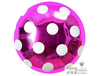 (770) CE21300-512 18吋圓點氣球-[桃紅色] 2.jpg