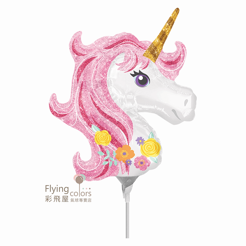 (原圖)37275-粉紅獨角獸鋁箔氣球Magical Unicorn-少女氣球-彩虹小馬.jpg