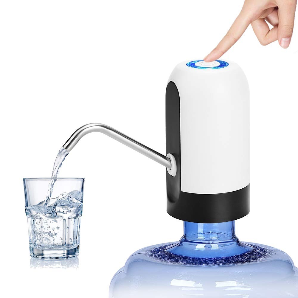 Dispensador De Agua Para Botellón Digital Recargable Táctil – TecnoHogarJS