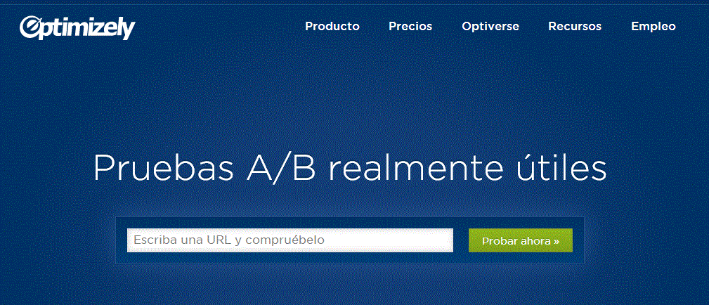 Herramienta Optimizely