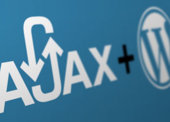 Logo de AJAX y WordPress