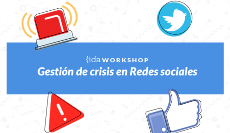 Imagen de IDA Workshop: Gestión de crisis en redes sociales