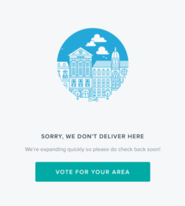 Mailchimp anuncia un error con el mensaje: Lo siento, no entregamos aquí