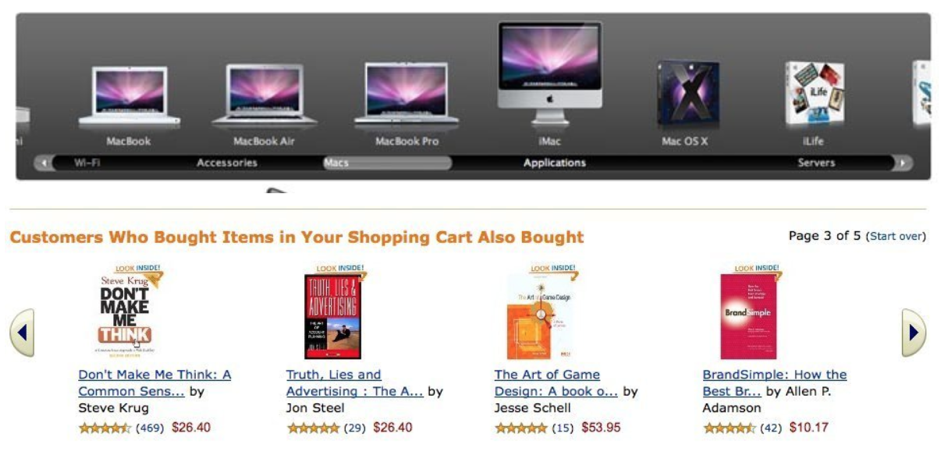 Ejemplo de carruseles como patrones de diseño en Blog IDA.