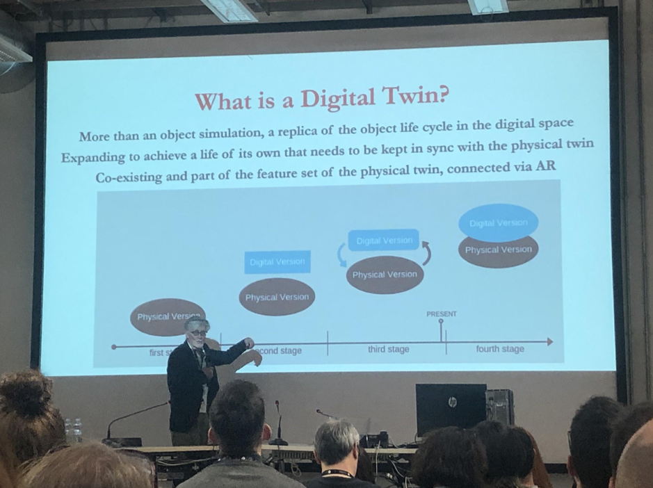 Charla "Pinocchio 2.0 - Teaching students to design their Digital Twin" en el Education Summit Milan 2020. fotografía por Blog IDA.