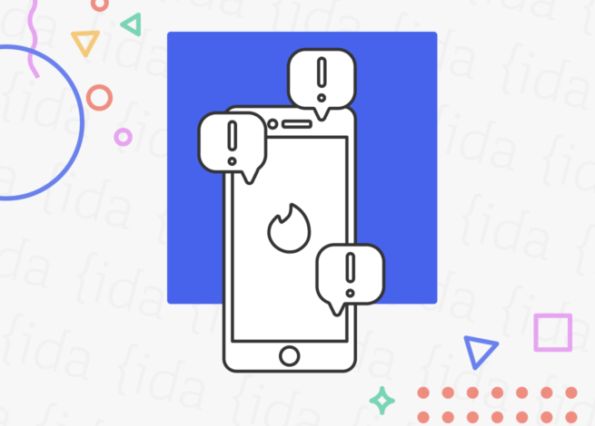 Rediseño de denuncias en Tinder.