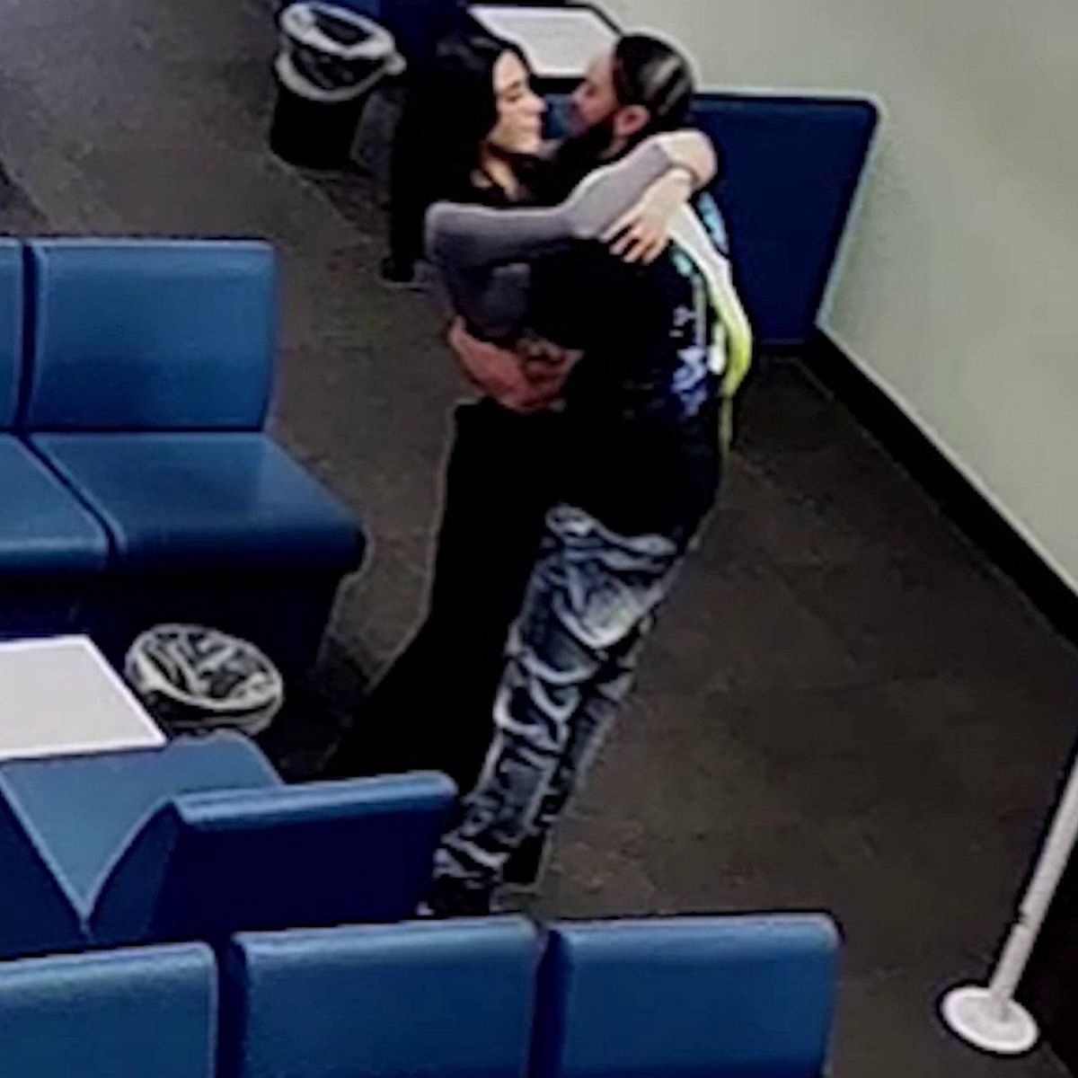 Particle: CCTV Shows Ex-Probation Officer Kissing Convicted Murderer ...