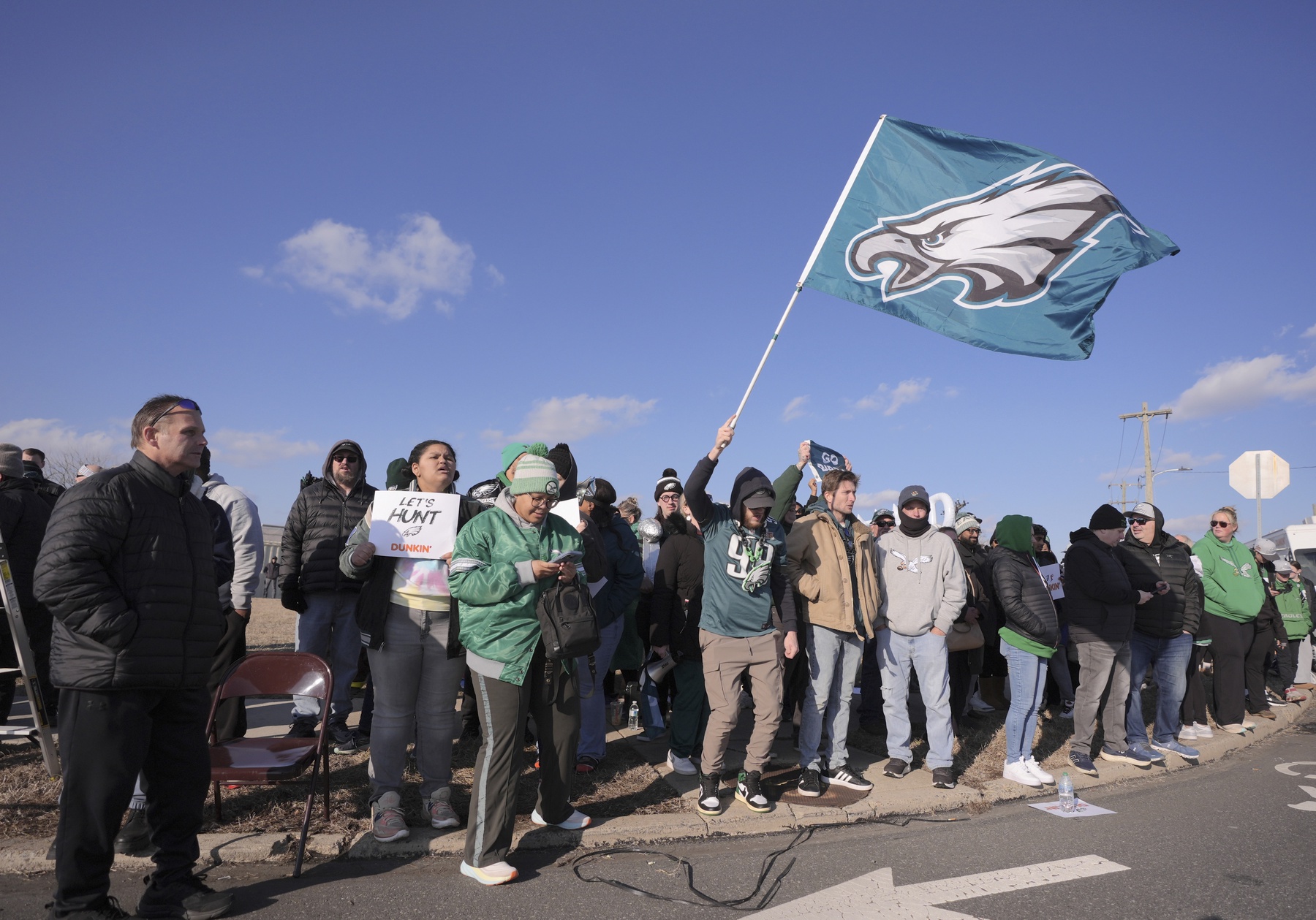 Particle: Philadelphia Eagles Celebrate Super Bowl Victory with Parade ...