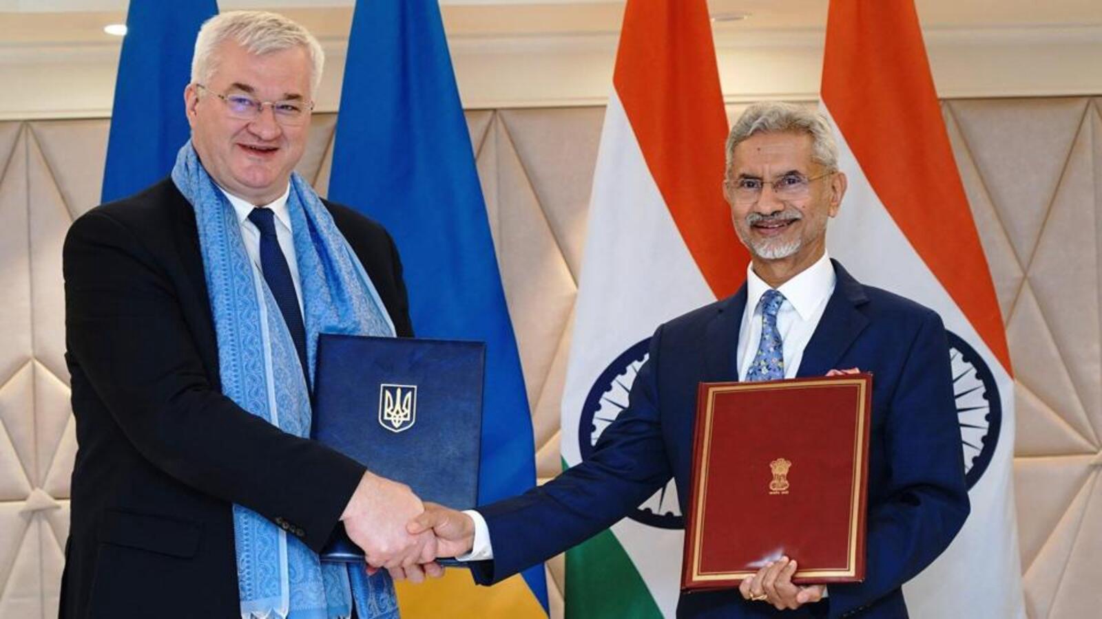 Particle: India and Ukraine Strengthen Ties with Focus on Peace and New ...