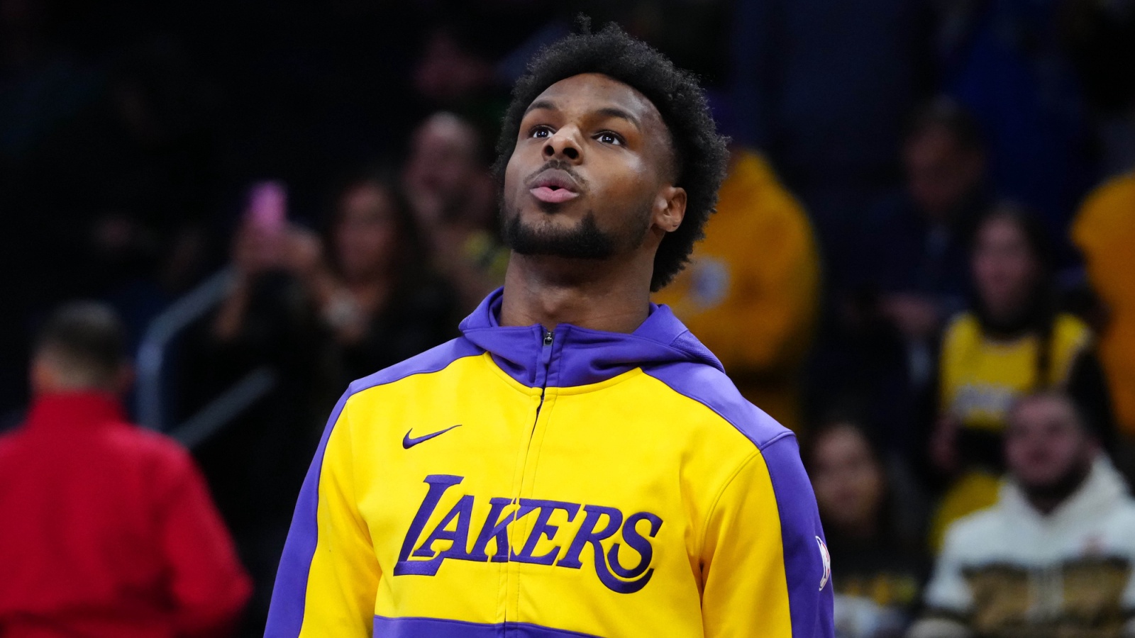 Particle News: Bronny James Shines with Career-High Performance in ...