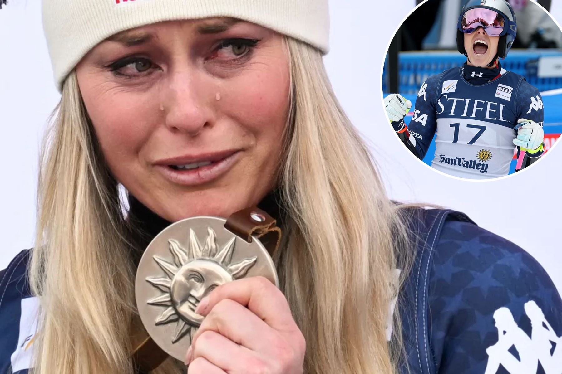 Particle News Lindsey Vonn Oldest Woman to Podium at World Cup