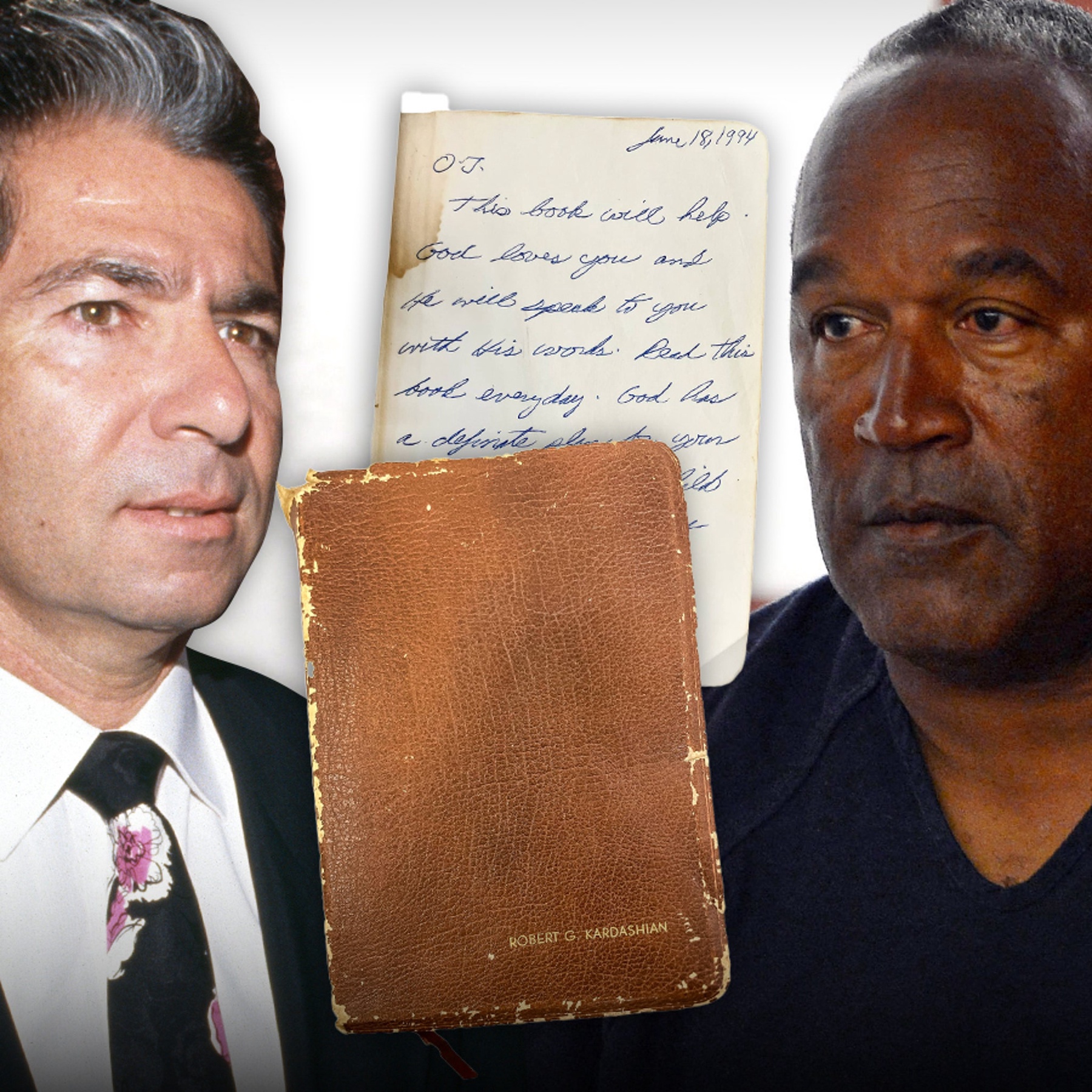 Particle News Bible Gifted by Robert Kardashian Sr. to O.J. Simpson