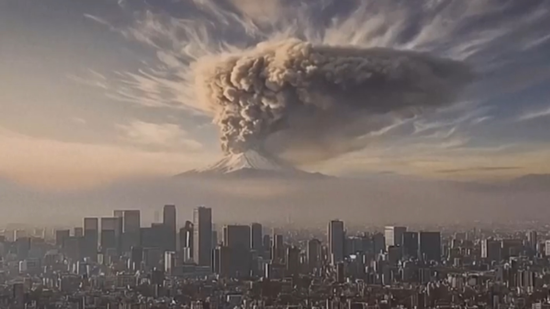 Particle: Japan Uses AI Simulations to Illustrate Mount Fuji Eruption ...