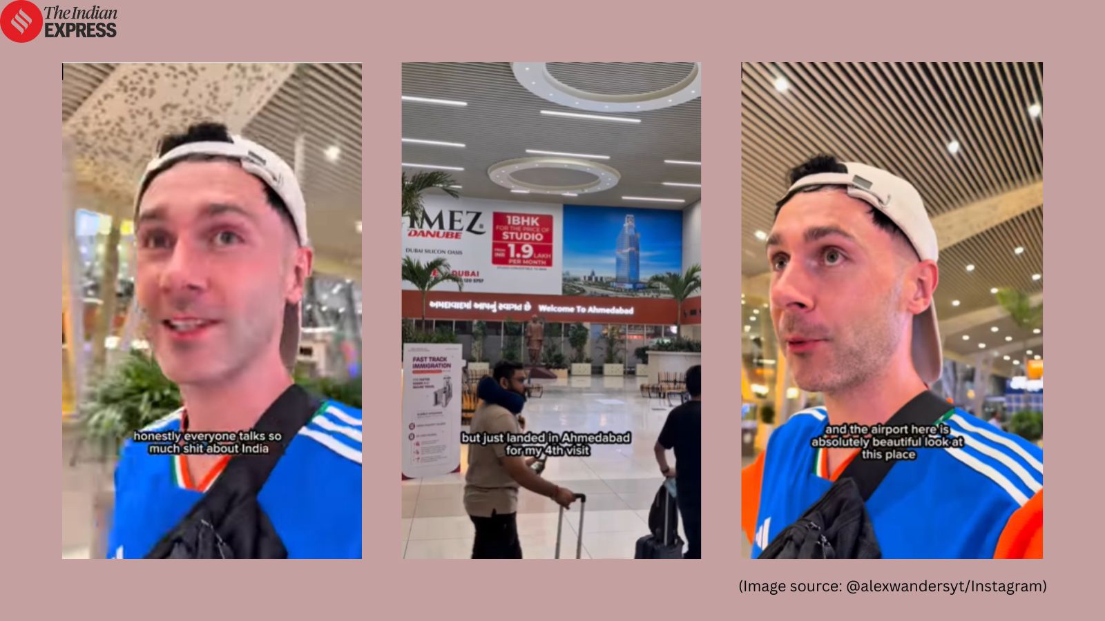 Particle News: UK Vlogger's Ahmedabad Airport Video Goes Viral for ...