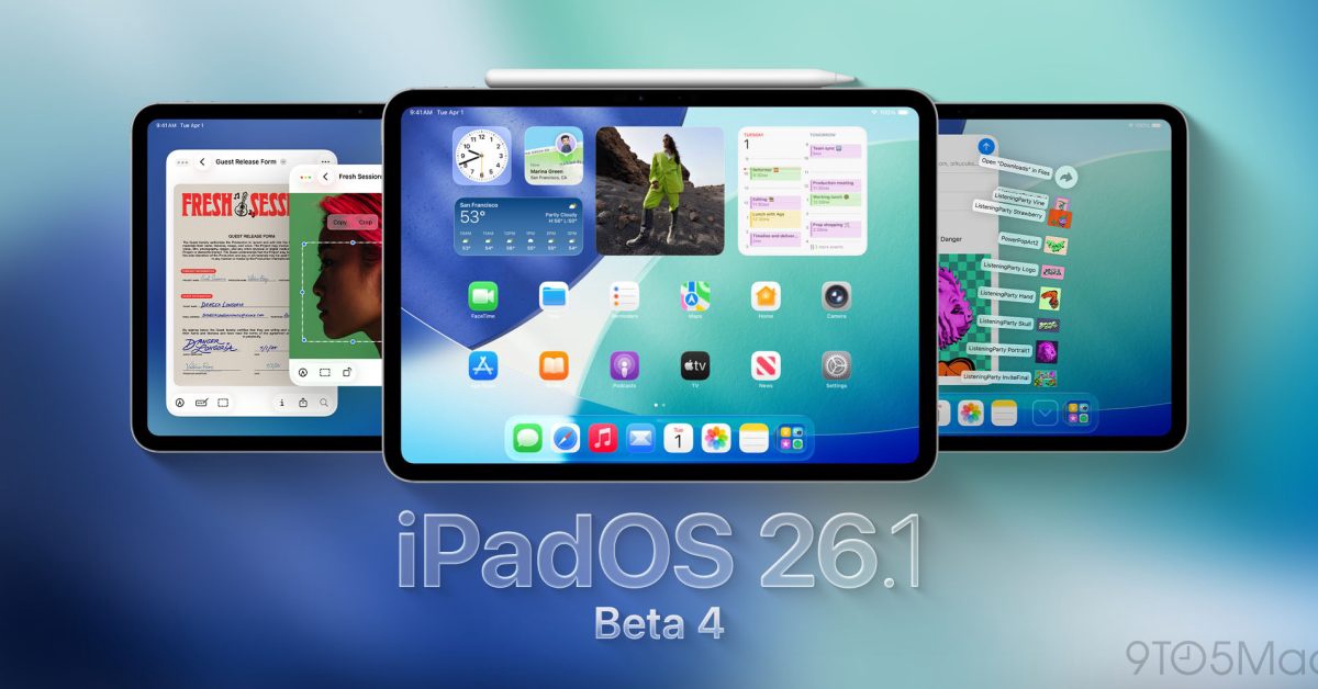 Particle: Apple Releases Beta 4 of OS 26.1 to Developers and Public ...