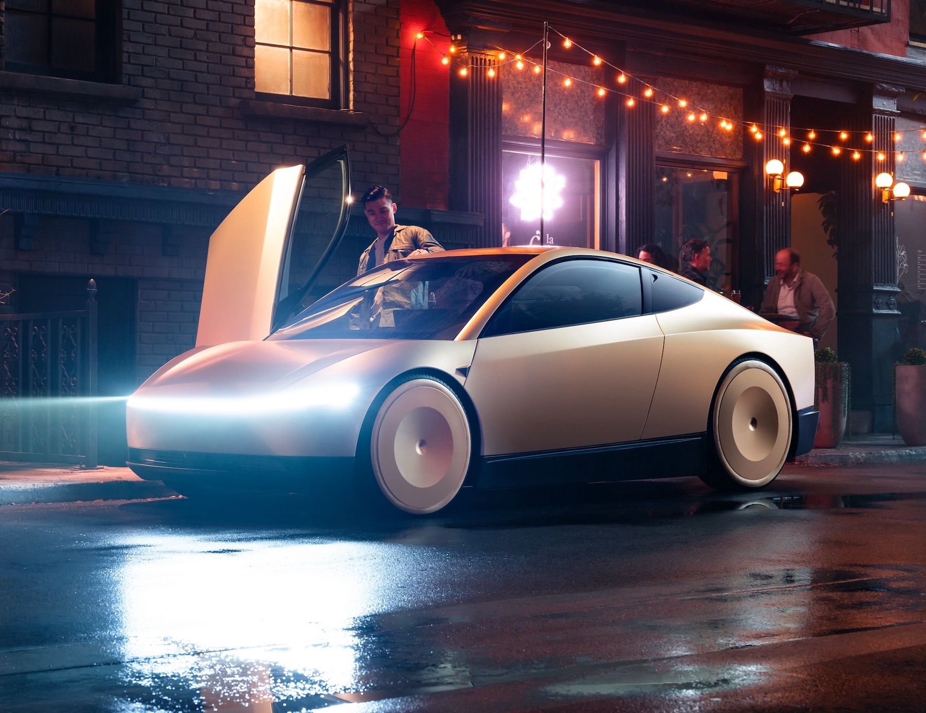 Particle: Tesla Sets April 2026 Start for Cybercab Production at Giga Texas