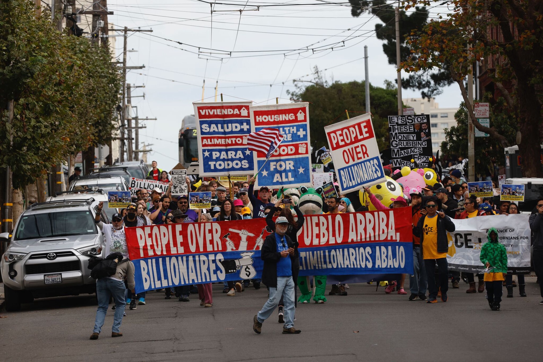 Particle: ‘People Over Billionaires’ March Targets Tech Elite in San ...
