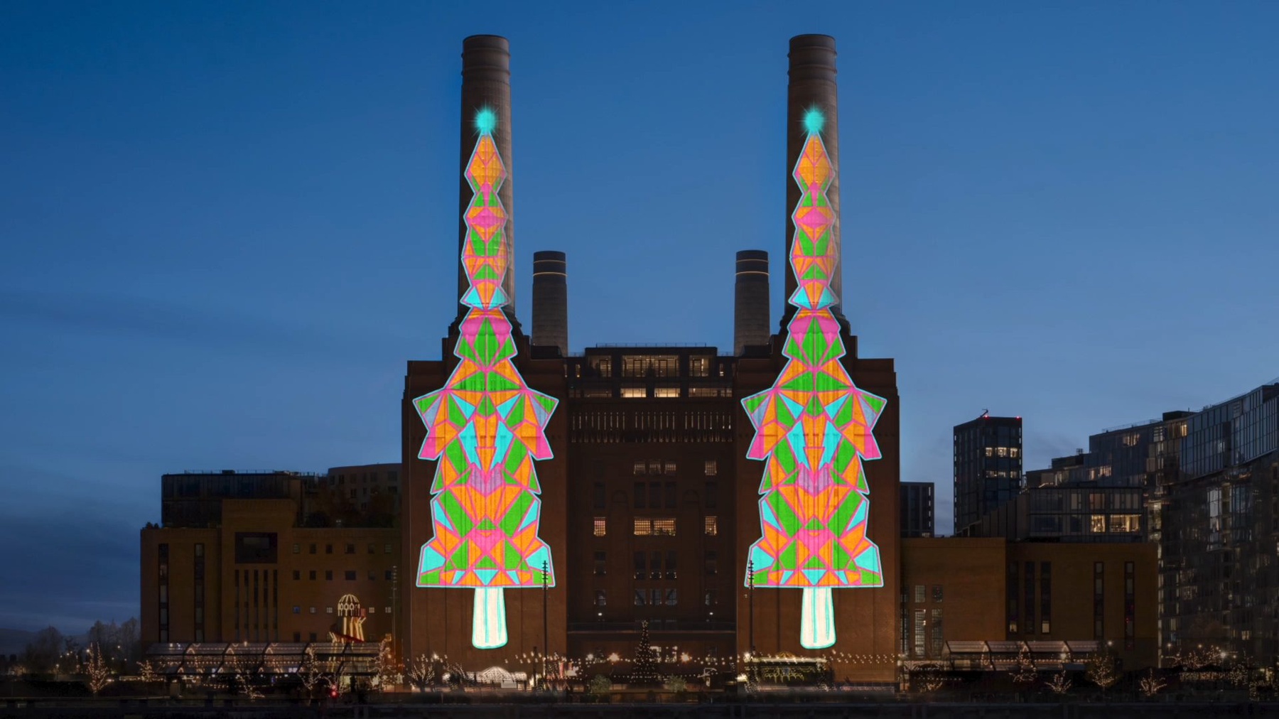 Particle News: Apple Begins Nightly Projection of 24 iPad-Designed ...