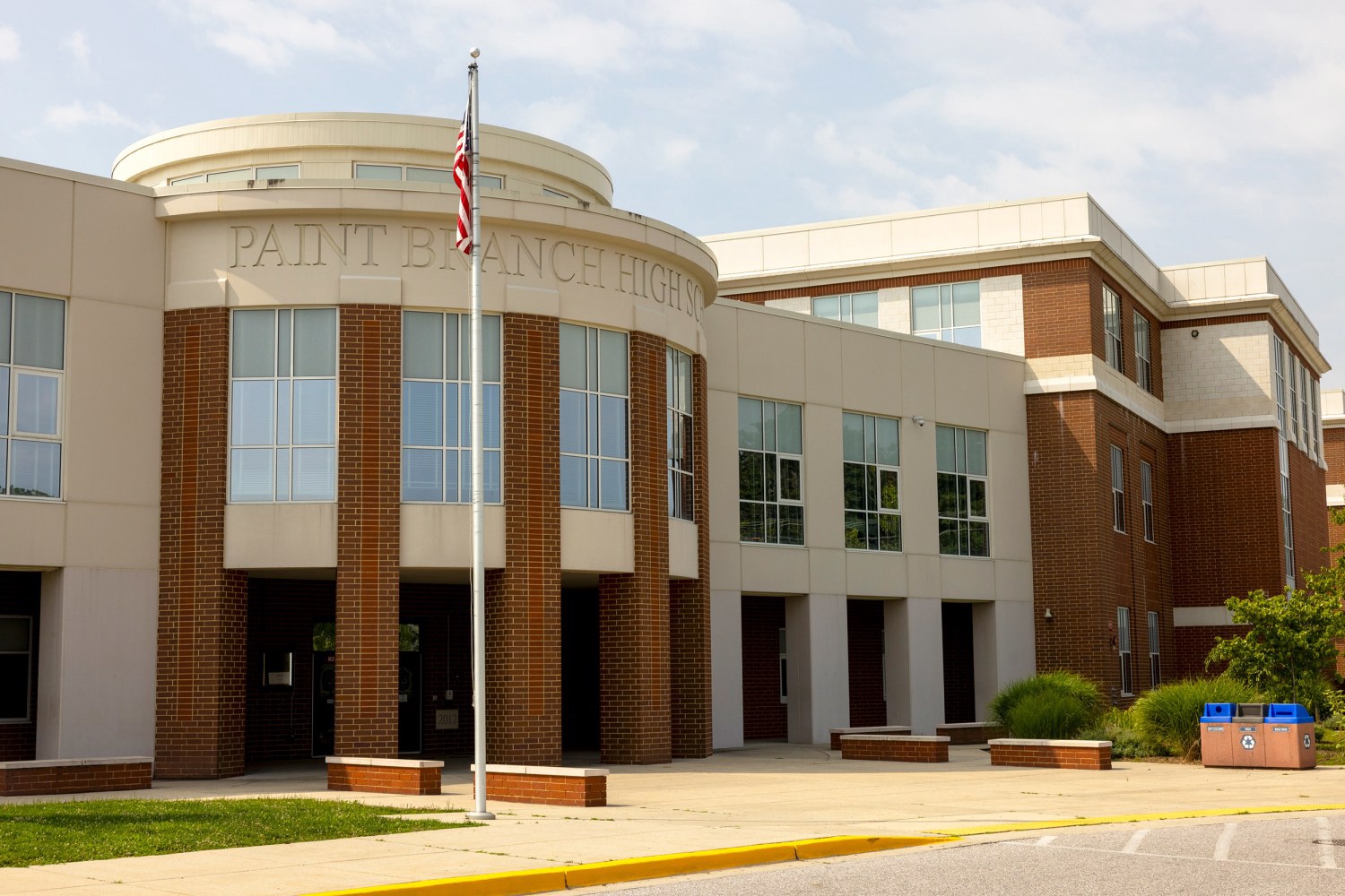 Paint Branch High School in Burtonsville, MD on Aug. 4, 2023.