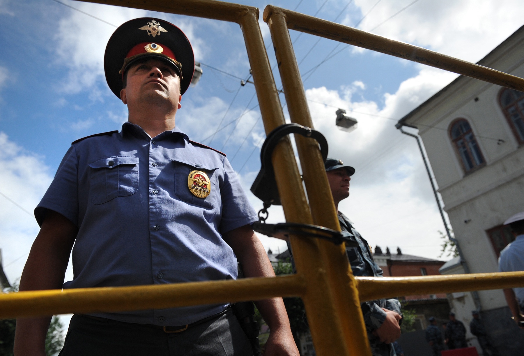 Police officers in Russia