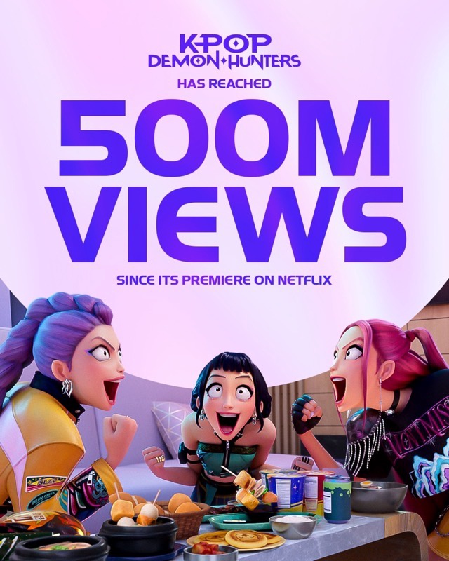 Particle: ‘KPop Demon Hunters’ Hits 500 Million Netflix Views