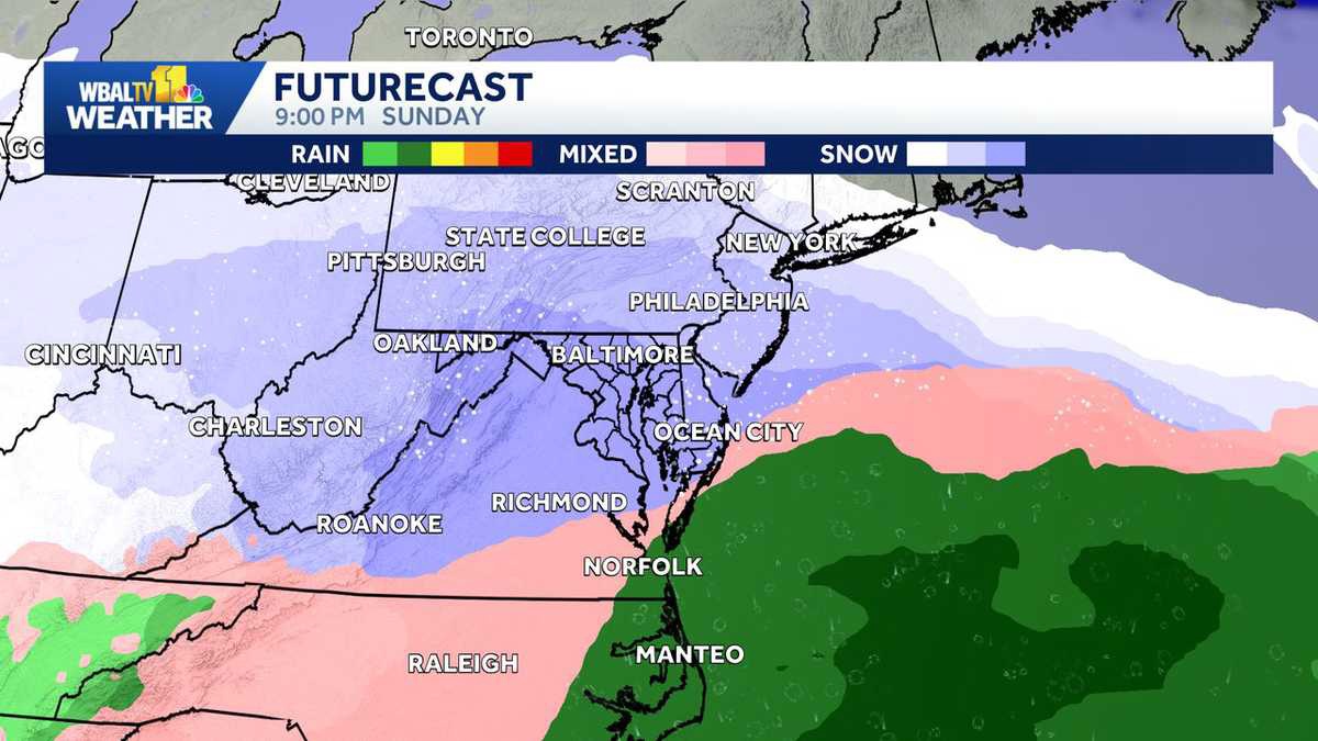 Particle: Major Winter Storm To Sweep South and East With Heavy Snow ...