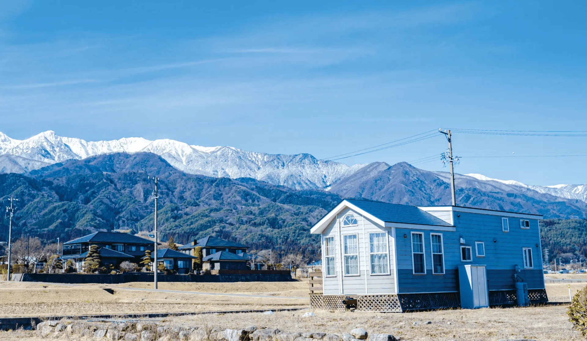 【長野県飯島町】長野の田舎暮らしを体験!移住体験トレーラーハウスをぜひご利用ください!