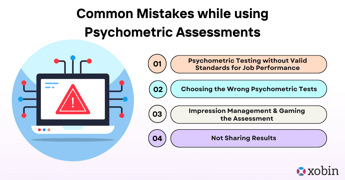 Common Mistakes while using Psychometric Assessments