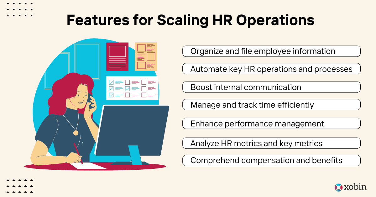 Features for Scaling HR Operations