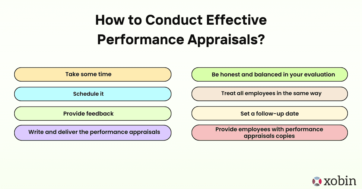 How to Conduct Effective Performance Appraisals?