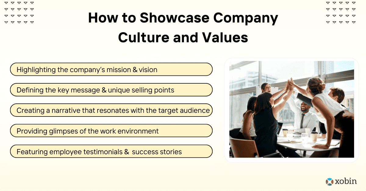 How to Showcase Company Culture and Values