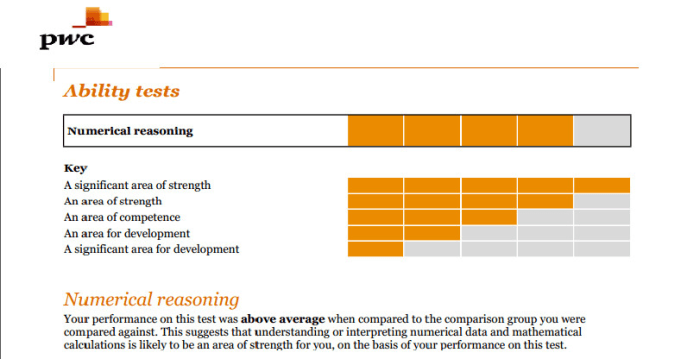 PwC Psychometric Test