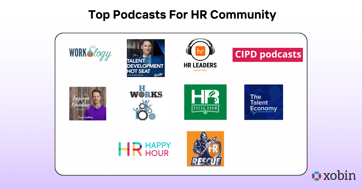 Top Podcasts for HR Community 1