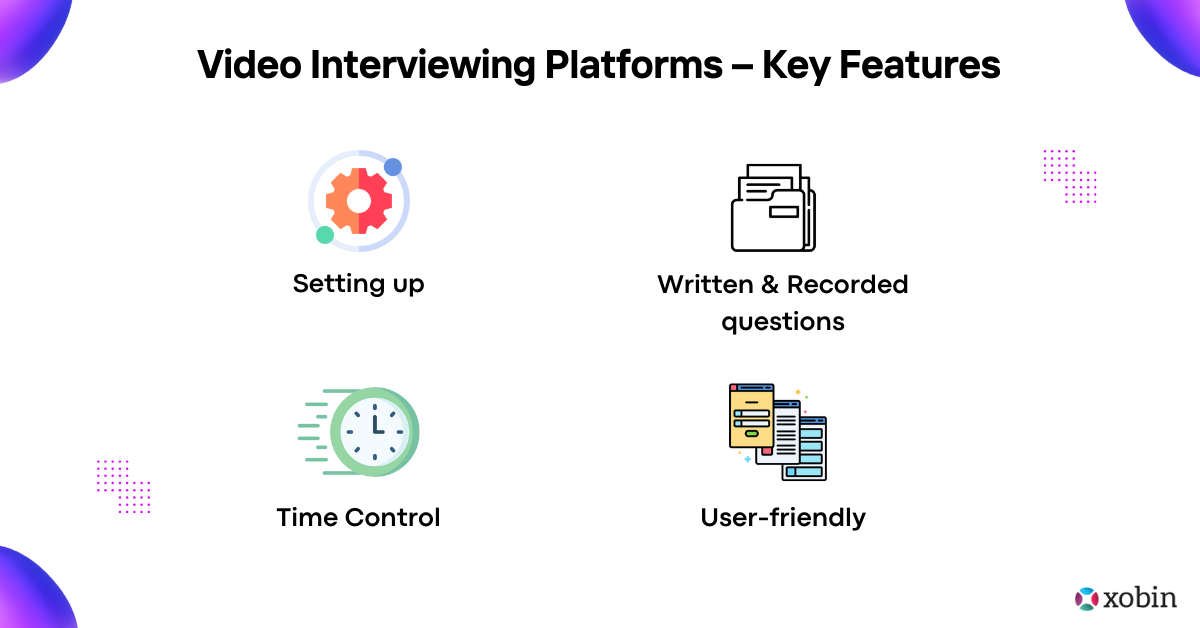 Video Interviewing HR Platforms: Key Features