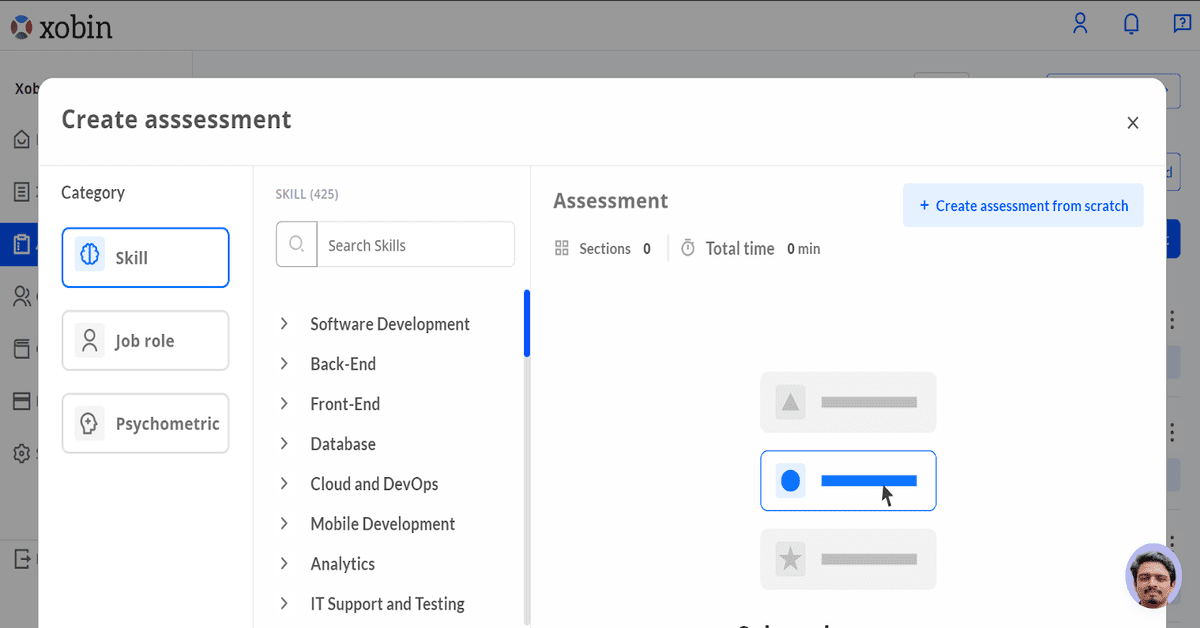 Skills Assessments Category