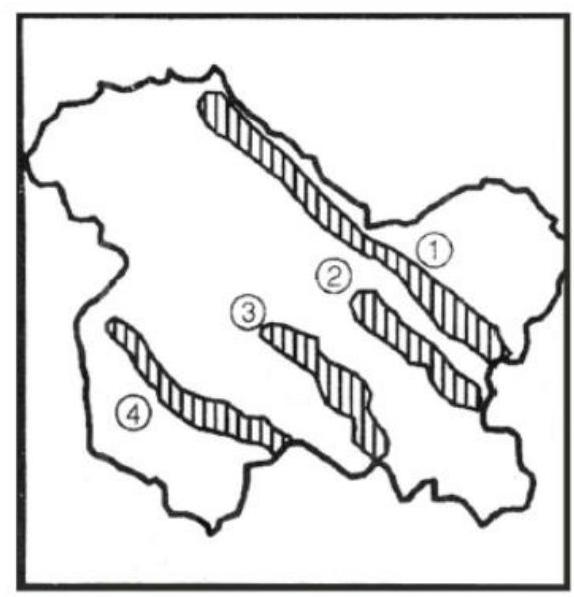 Illustration for UPSC GS Prelims question on Geography (Indian physical environment)