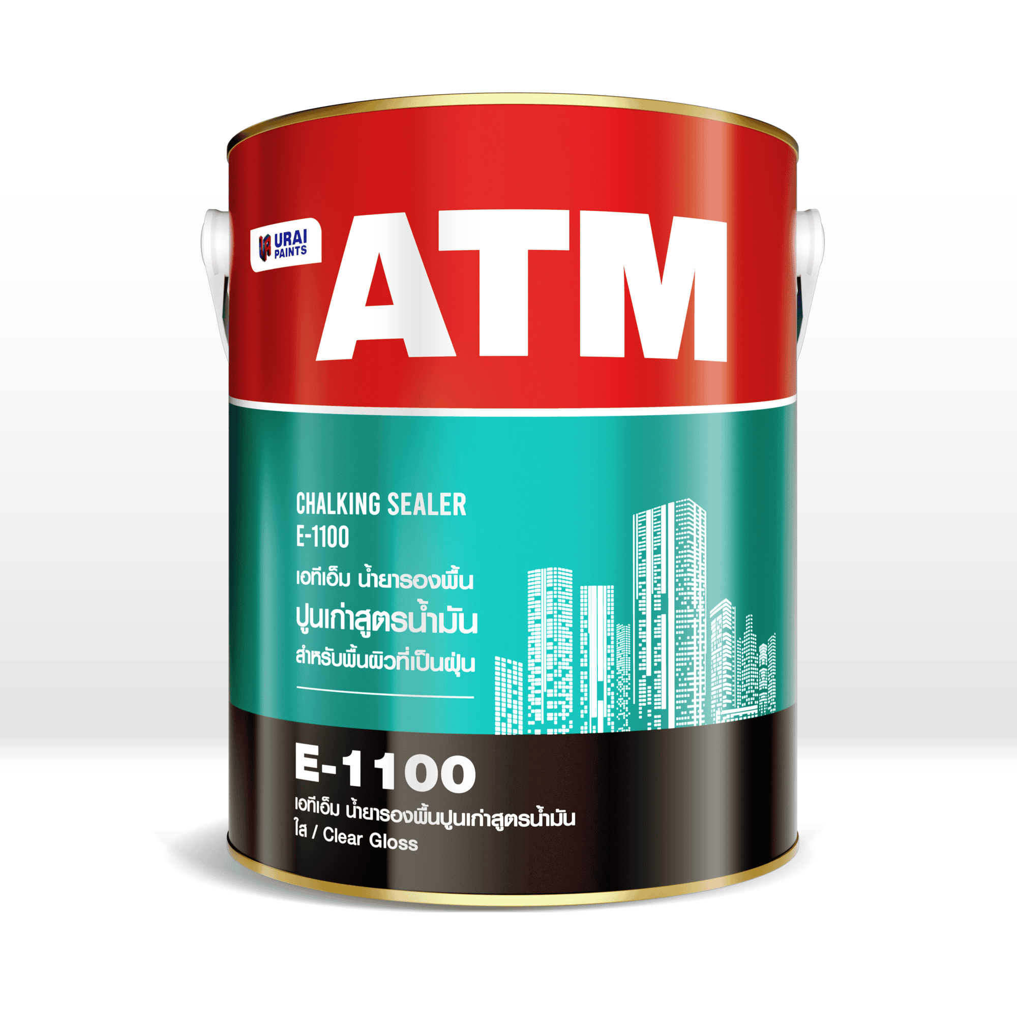 เอทีเอ็ม น้ำยารองพื้นปูนเก่า สูตรน้ำมัน เบอร์ E-1100-image