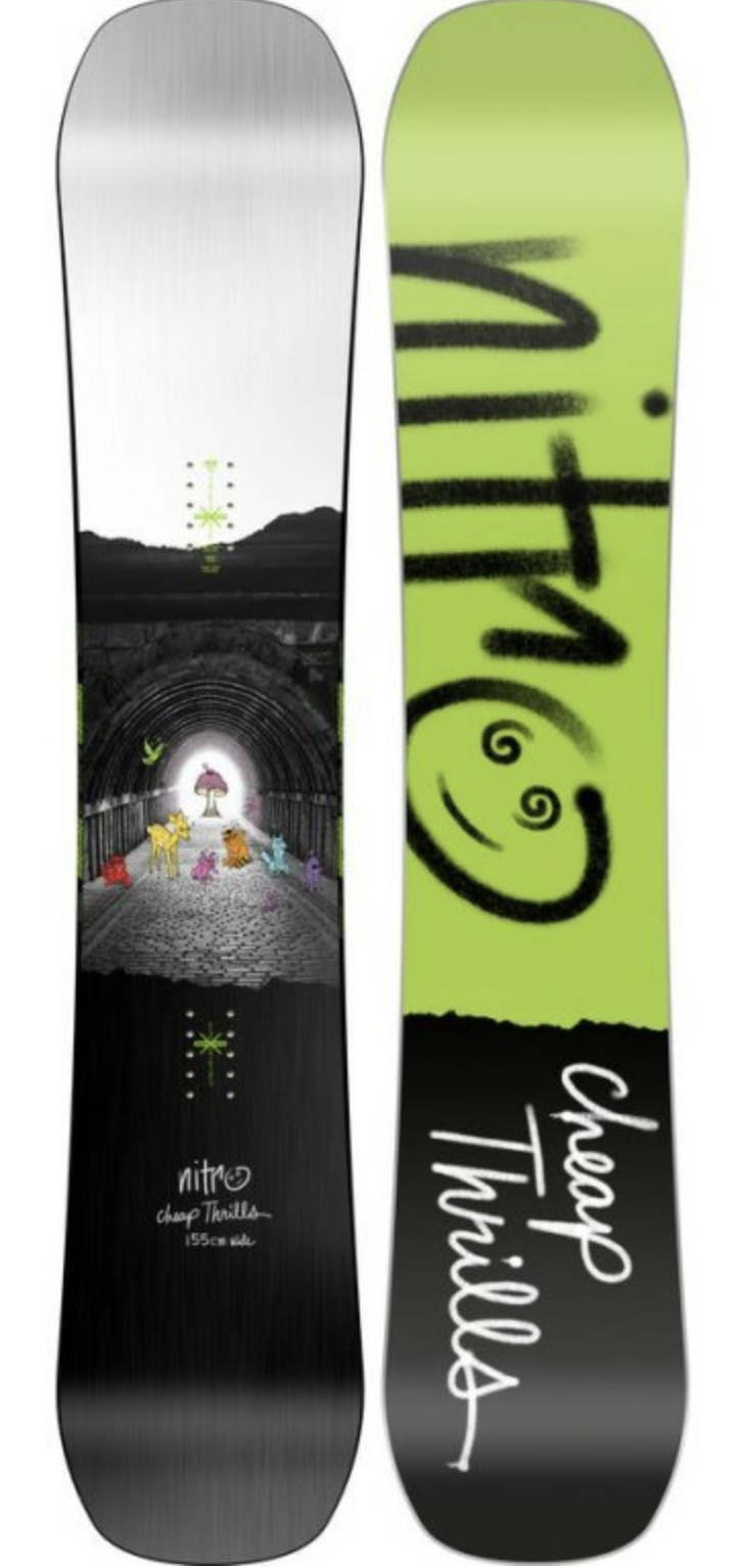 Nitro snowboard Cheap Thrills Wide