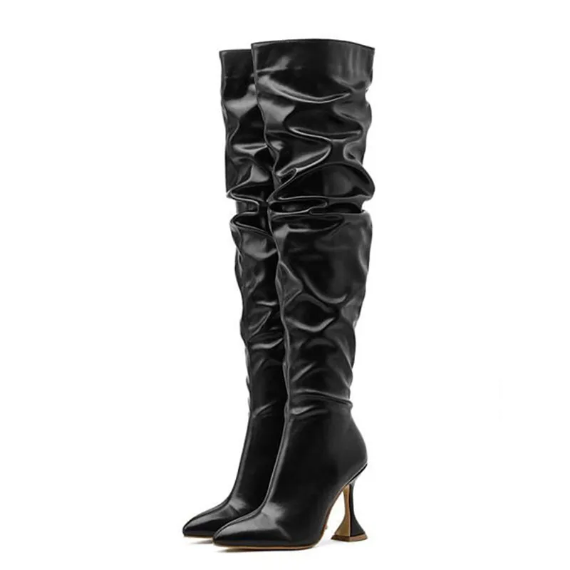 Star Thigh Boots - Urbantreks 