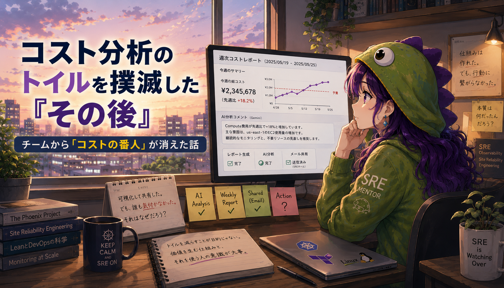 コスト分析のトイルを撲滅した『その後』—— チームから「コストの番人」が消えた話