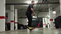 Most Back Wheel Hops On A Scooter